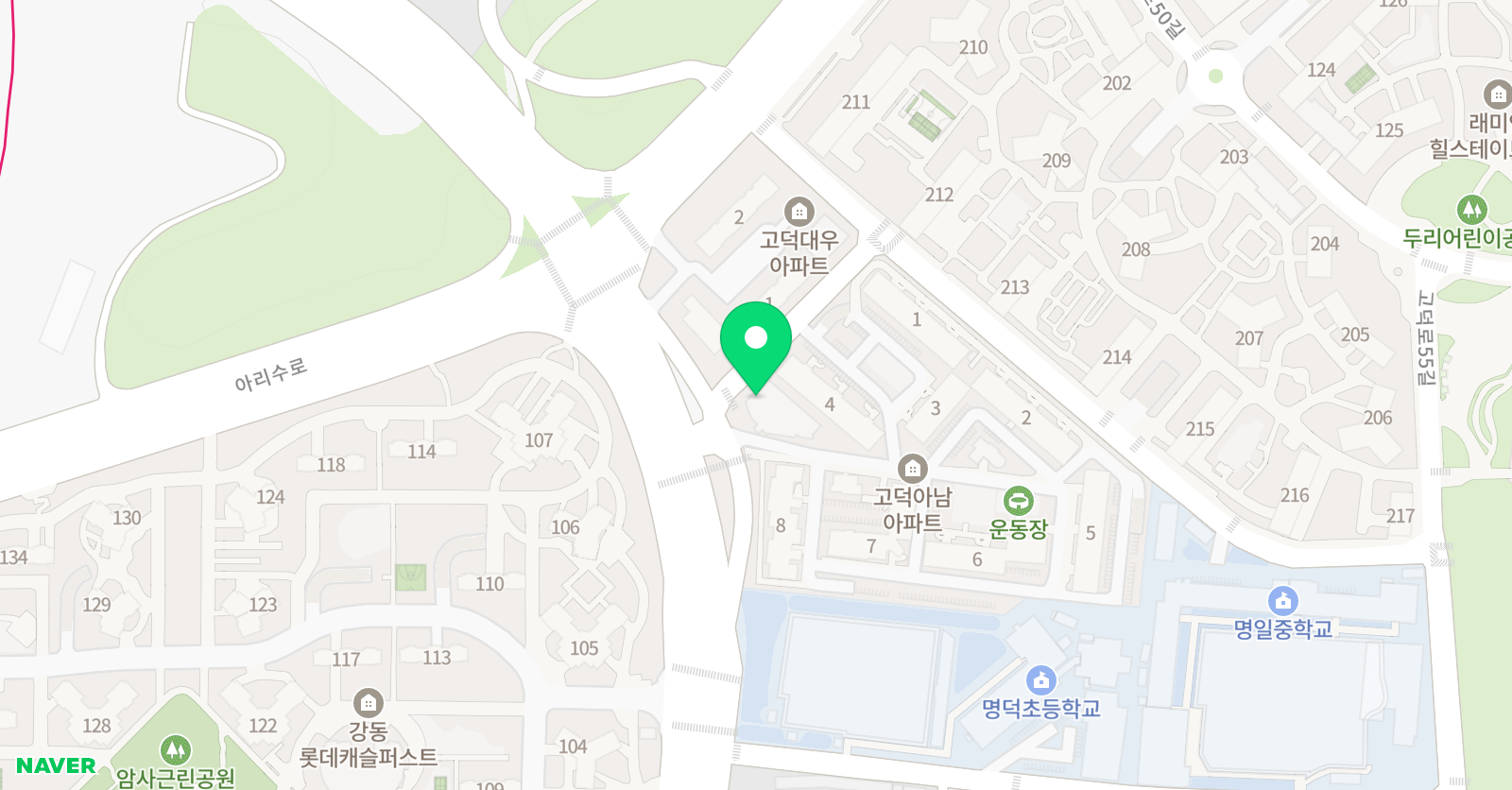 뮤엠영어 명덕 영어교습소 위치