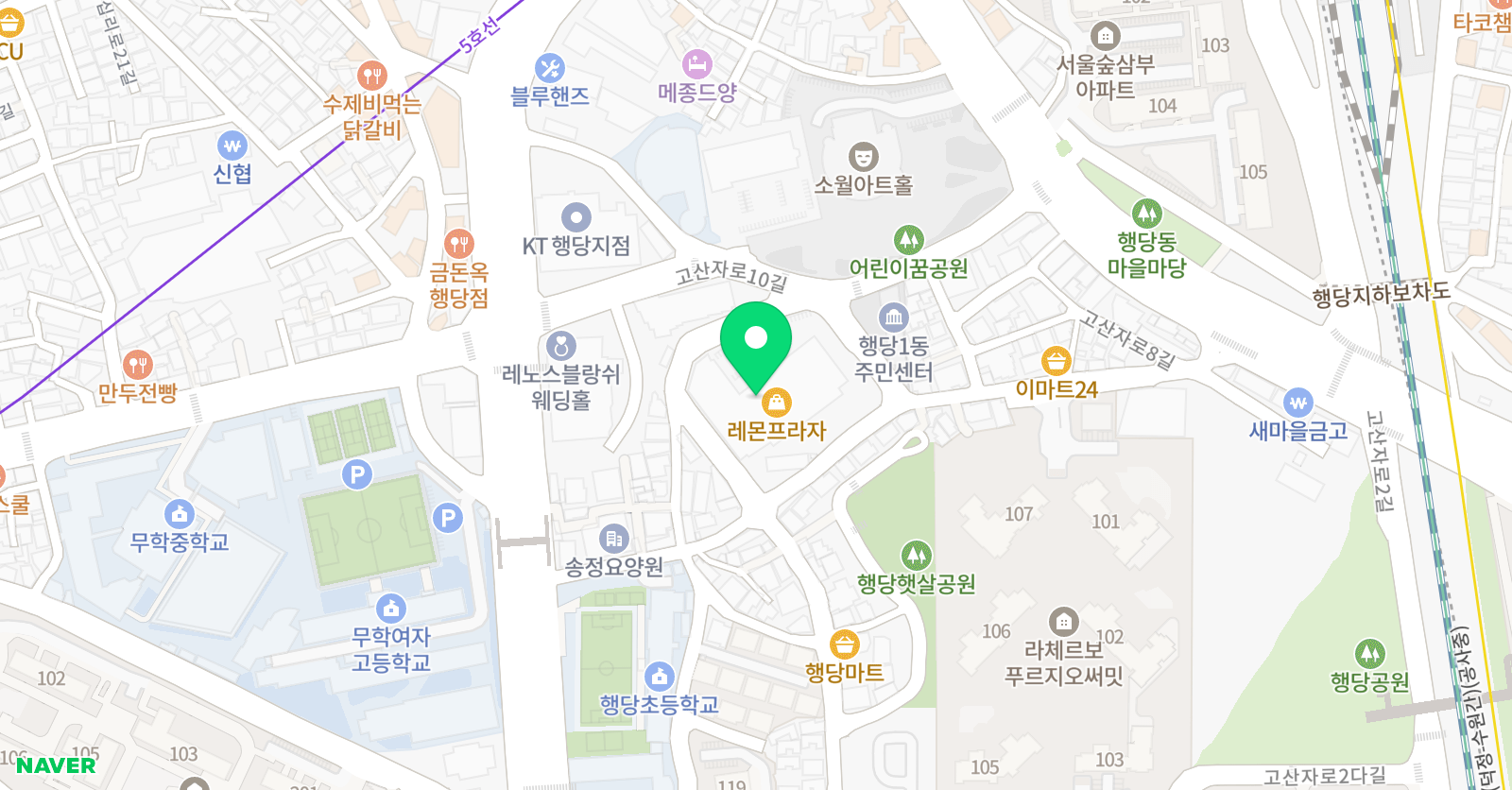 올림피아드 학원 성동캠퍼스 위치
