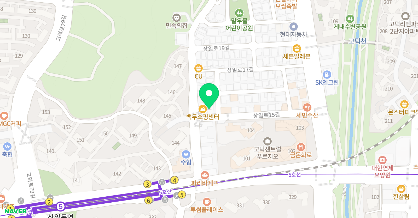 그랑드 발레학원 위치