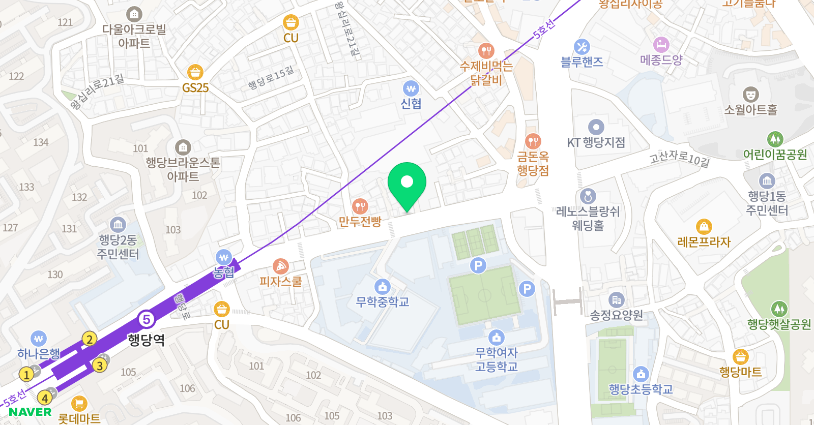 3030 영어학원 위치