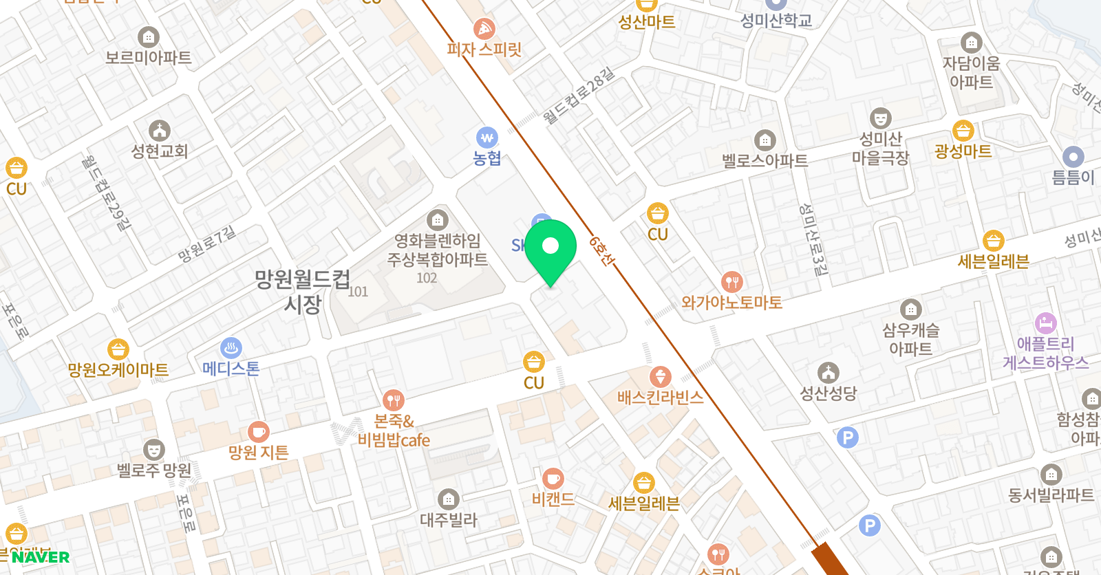 프로이정원 바둑교실 위치