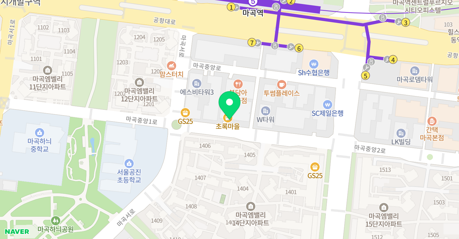 리드인 마곡공진초점 위치