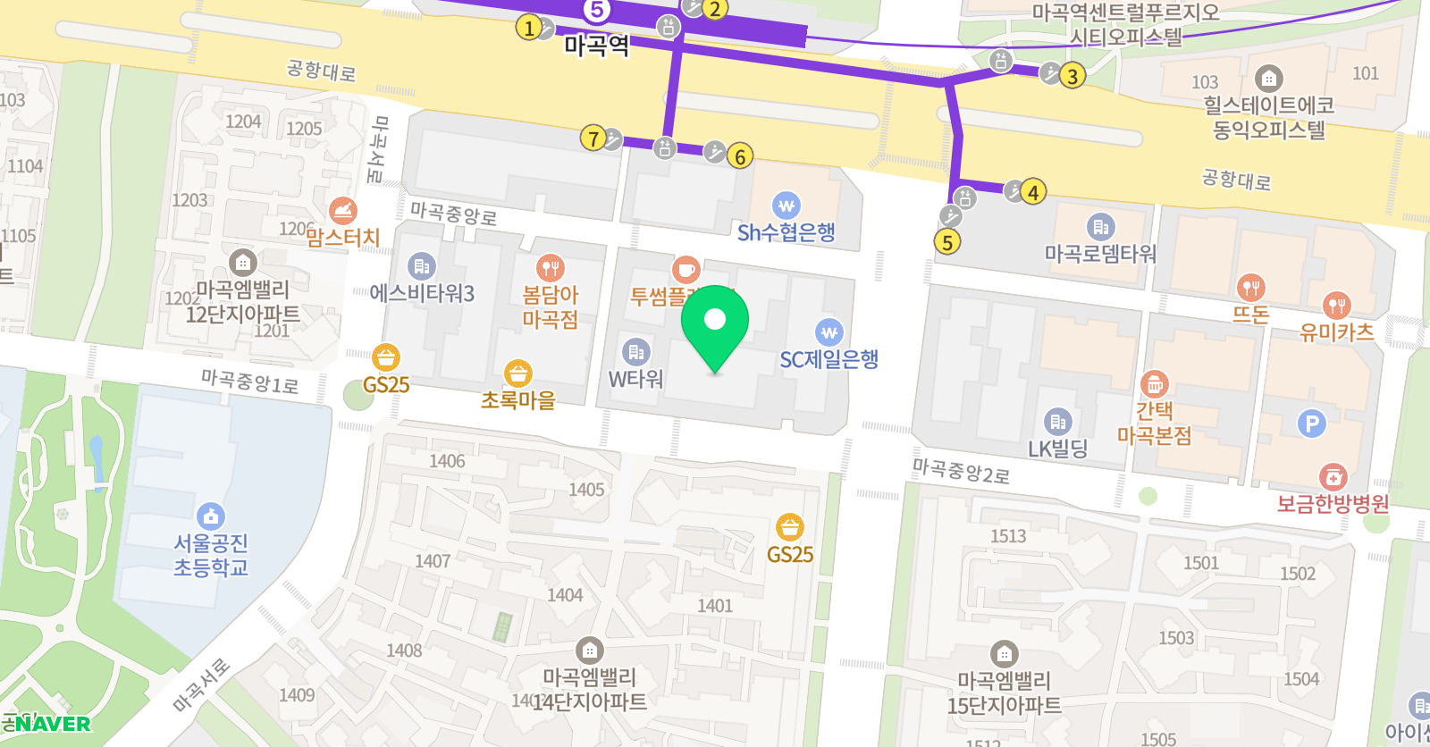 자이온 영어교습소 위치