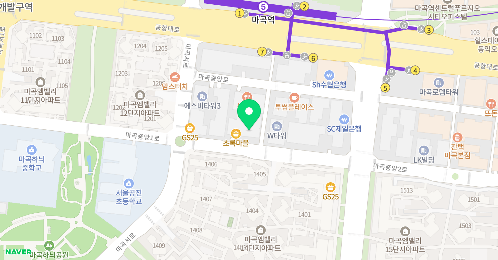 빌드업 영어교습소 위치