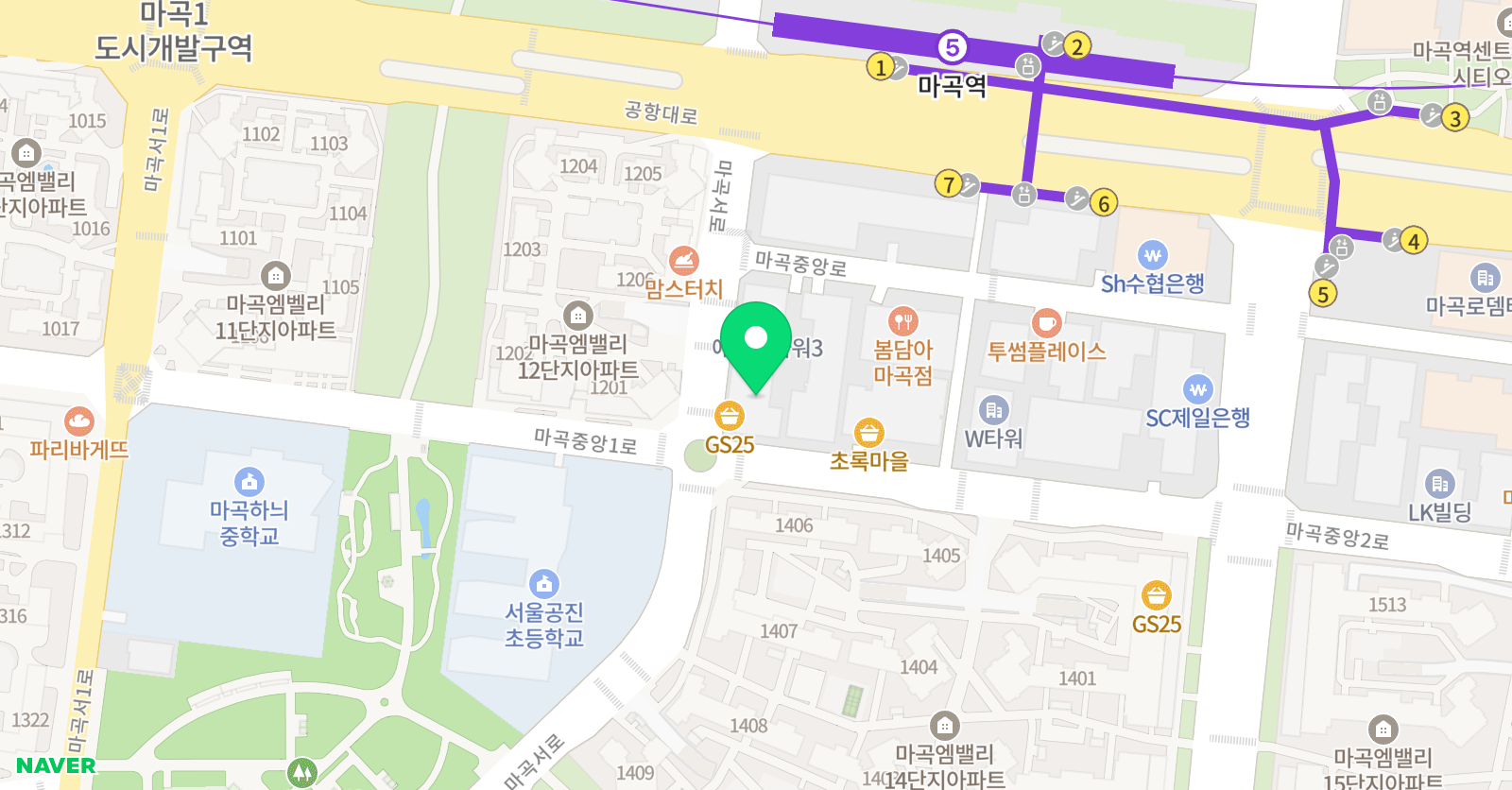 사유 미술 위치