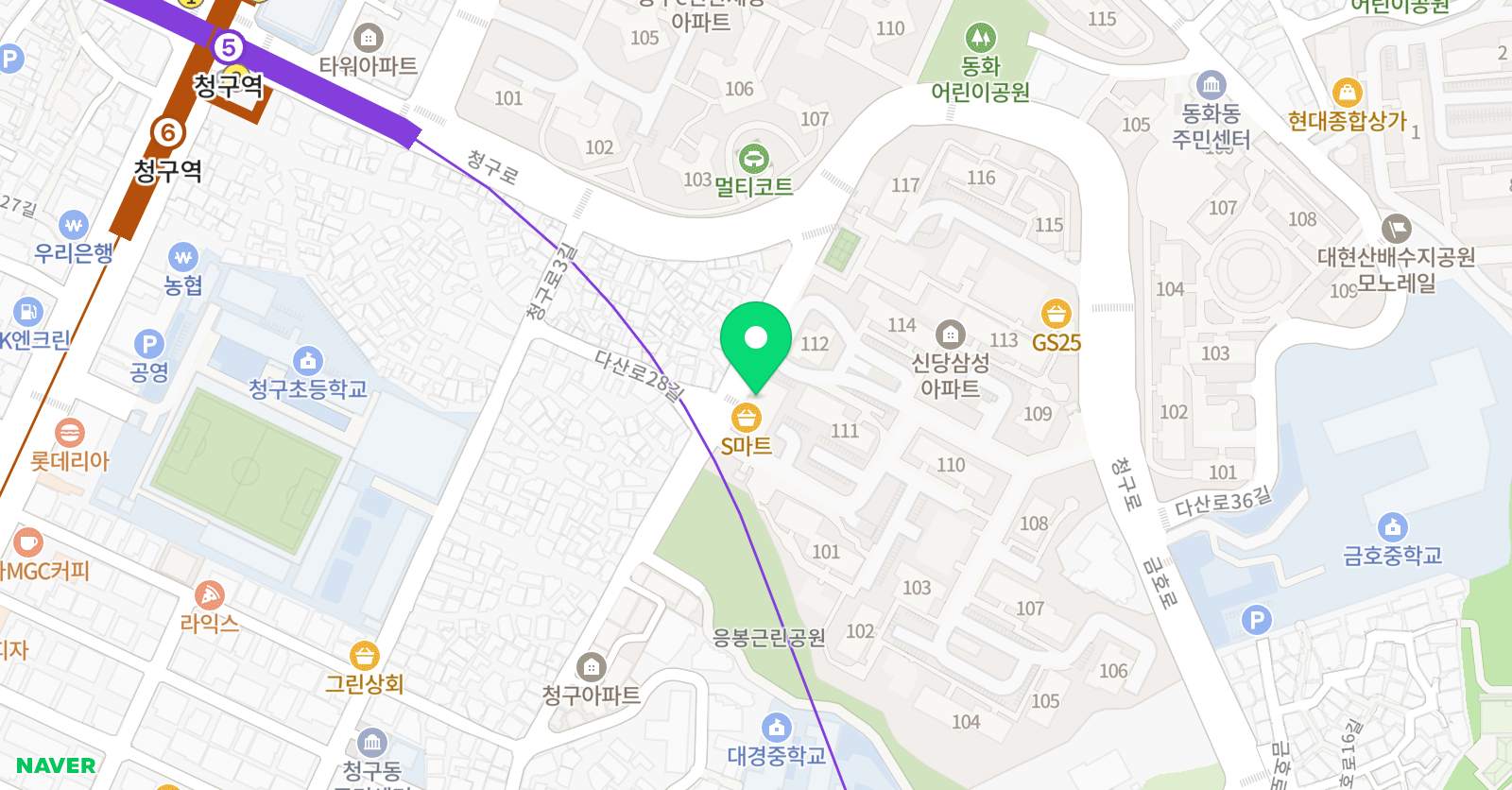 삼성플러스 해법학원 위치