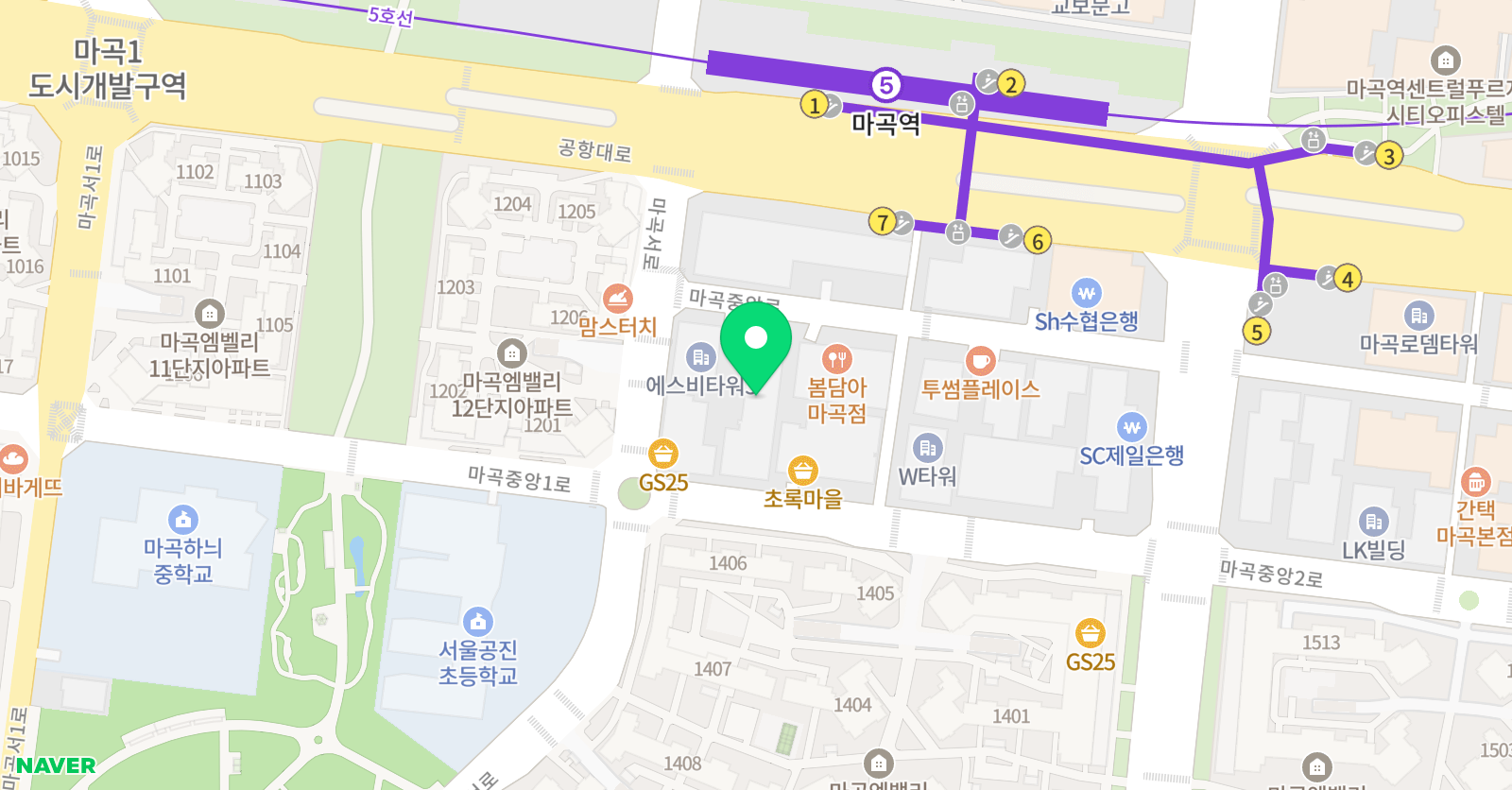 챌린저 수학 위치