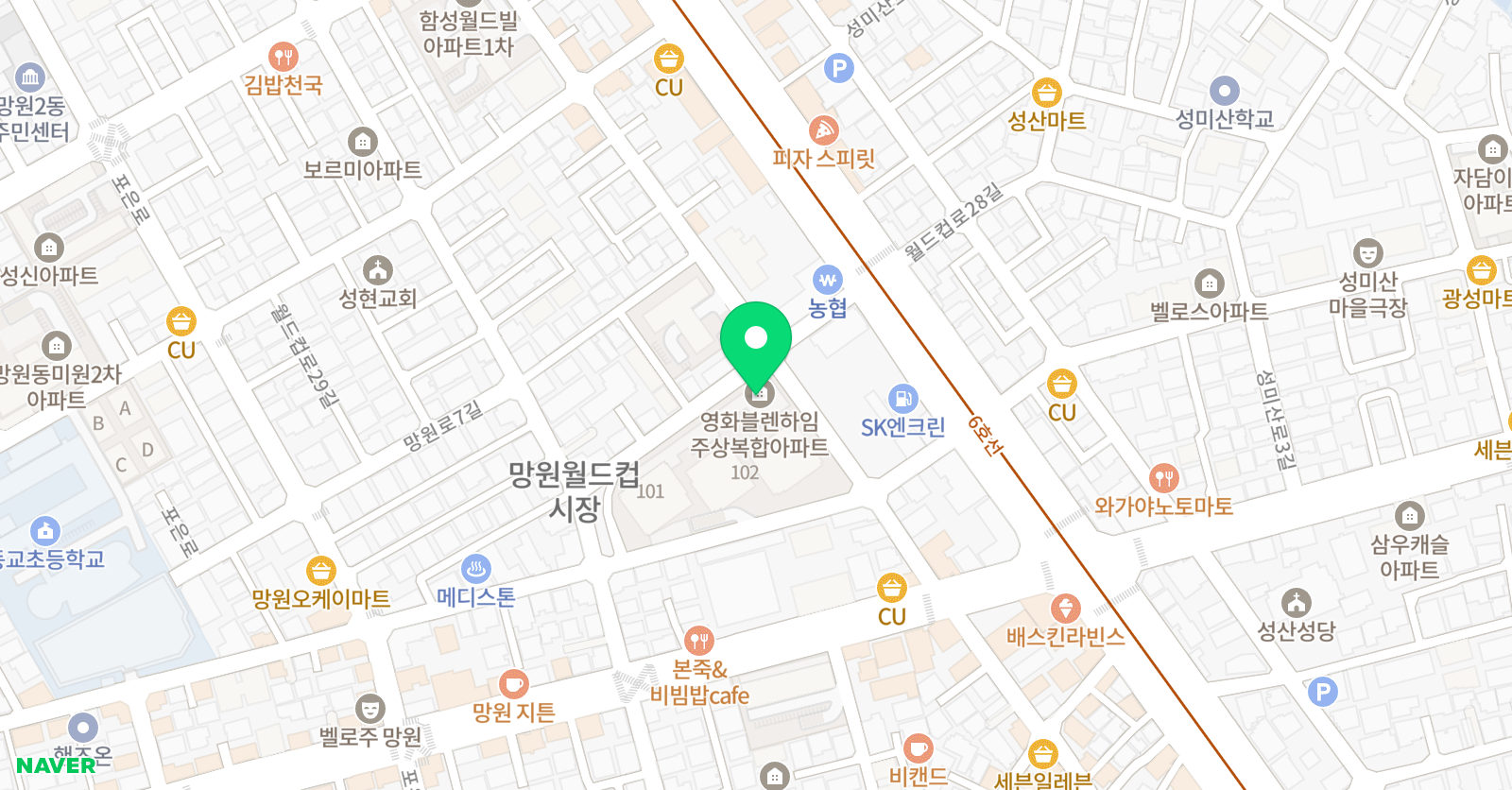 블루아트 미술교습소 위치