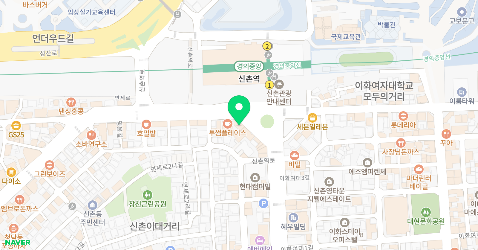 퀸 실용음악학원 위치