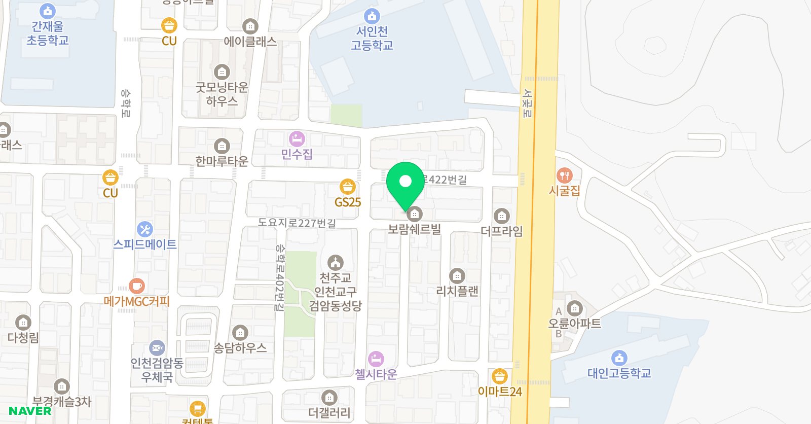 김쌤의 과학실험실 위치