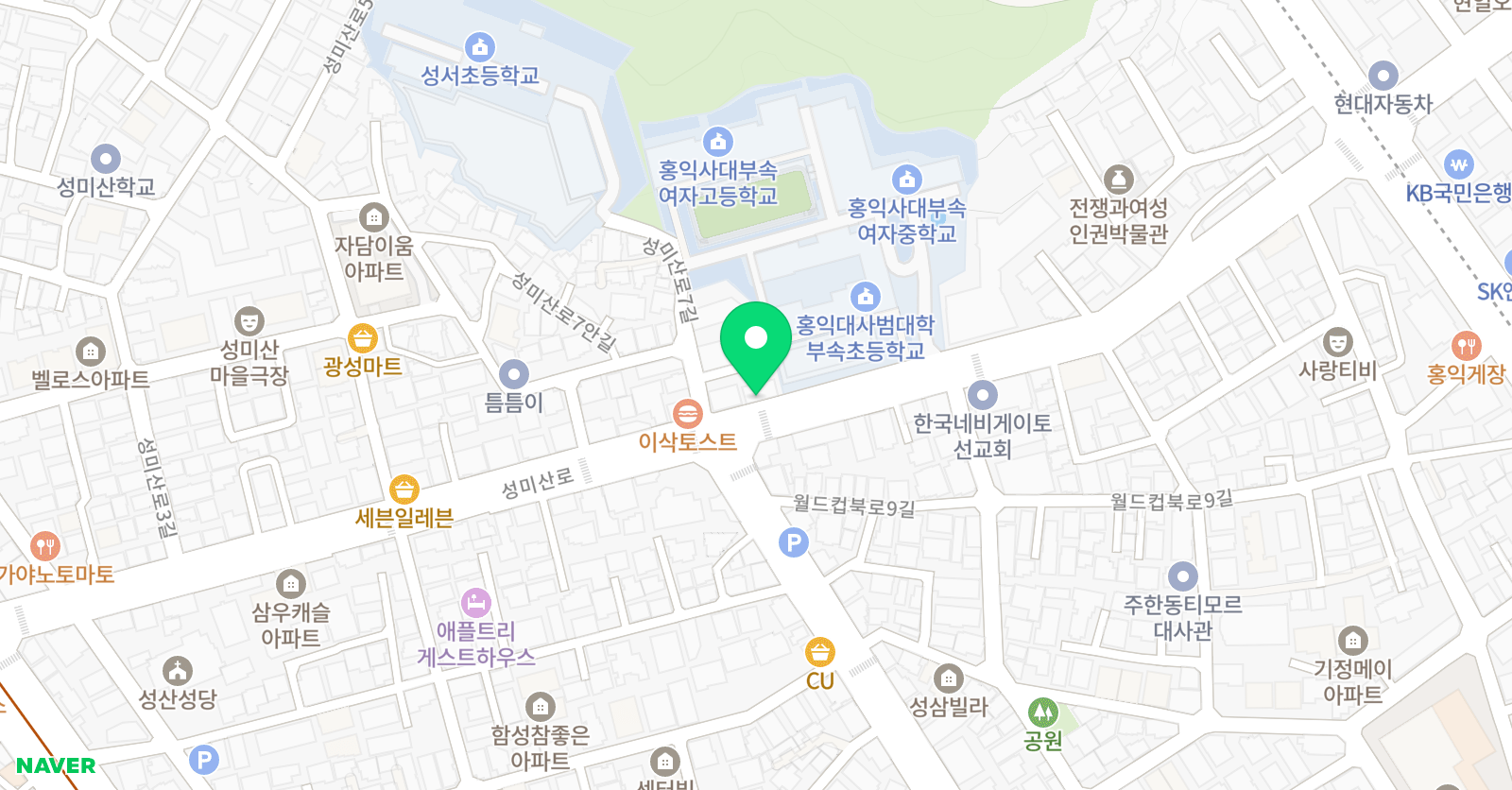 플랜A 국어학원 위치