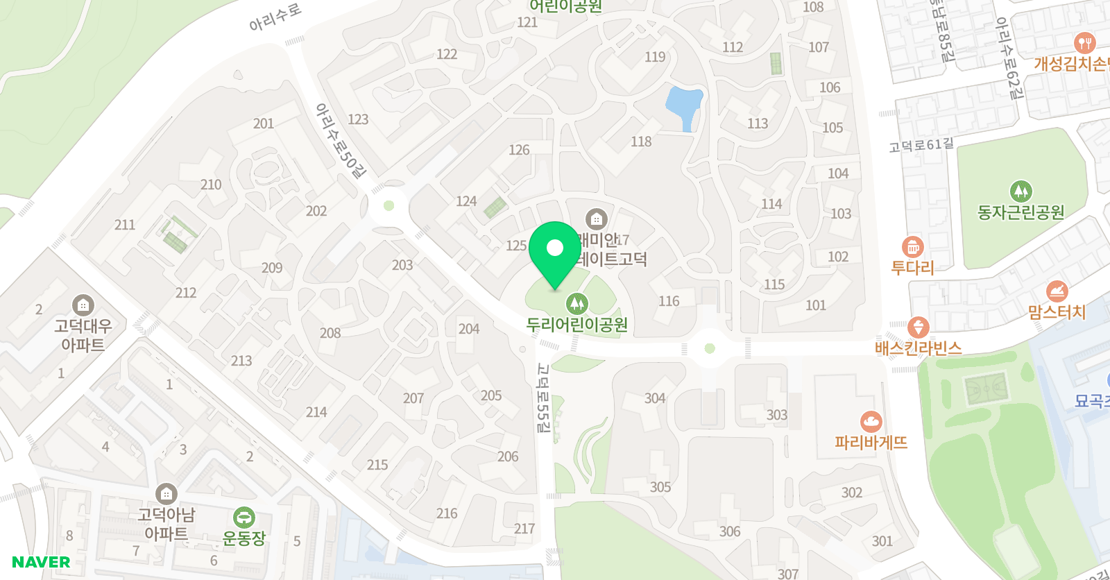 베스트원 서리딩 위치