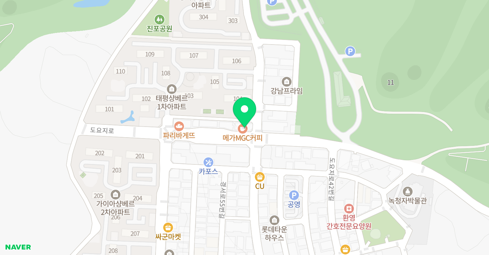 경서 태권도 위치