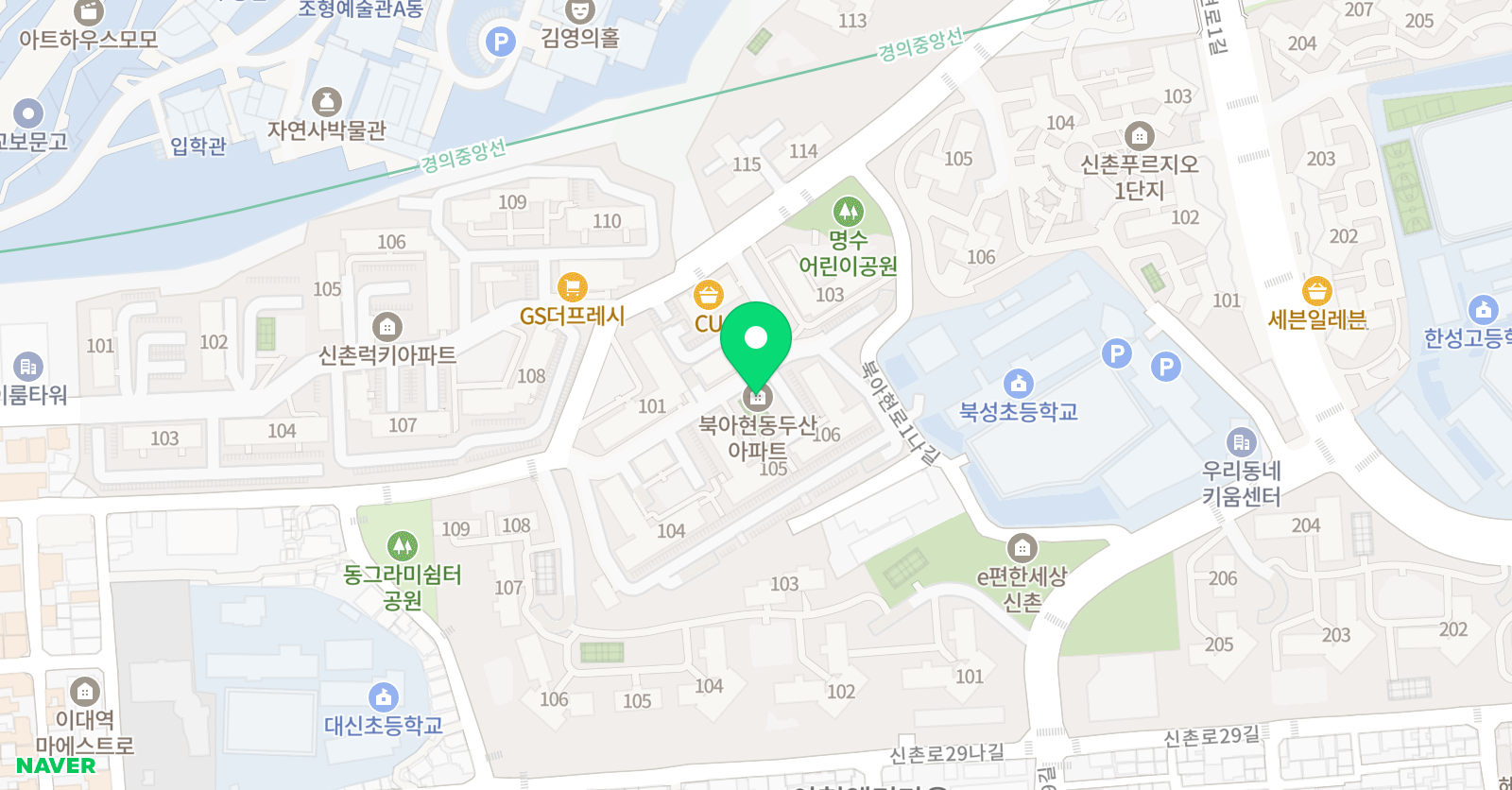 바다 글쓰기 논술 교습소 위치