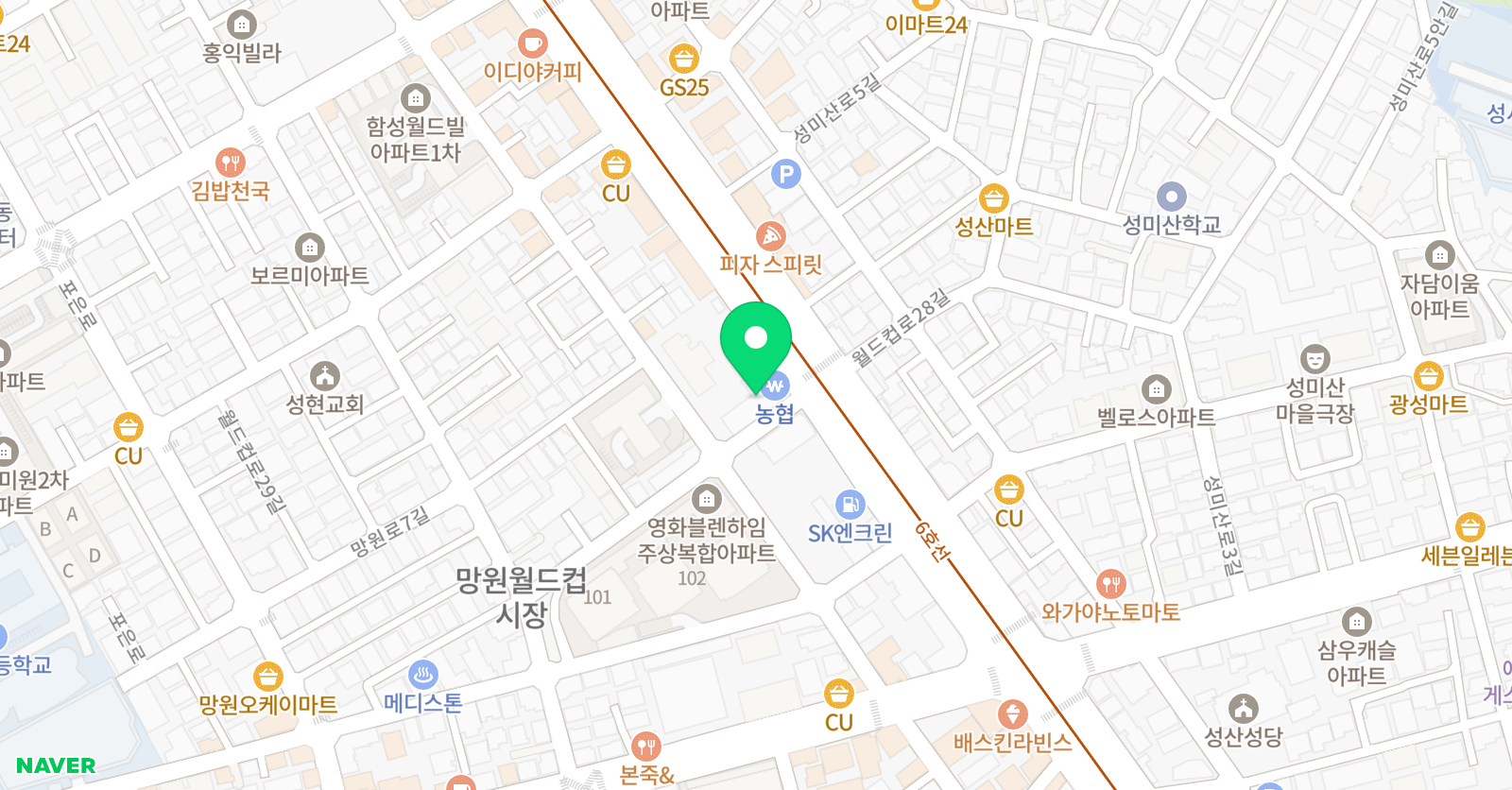 유투엠 마포상암캠퍼스 위치