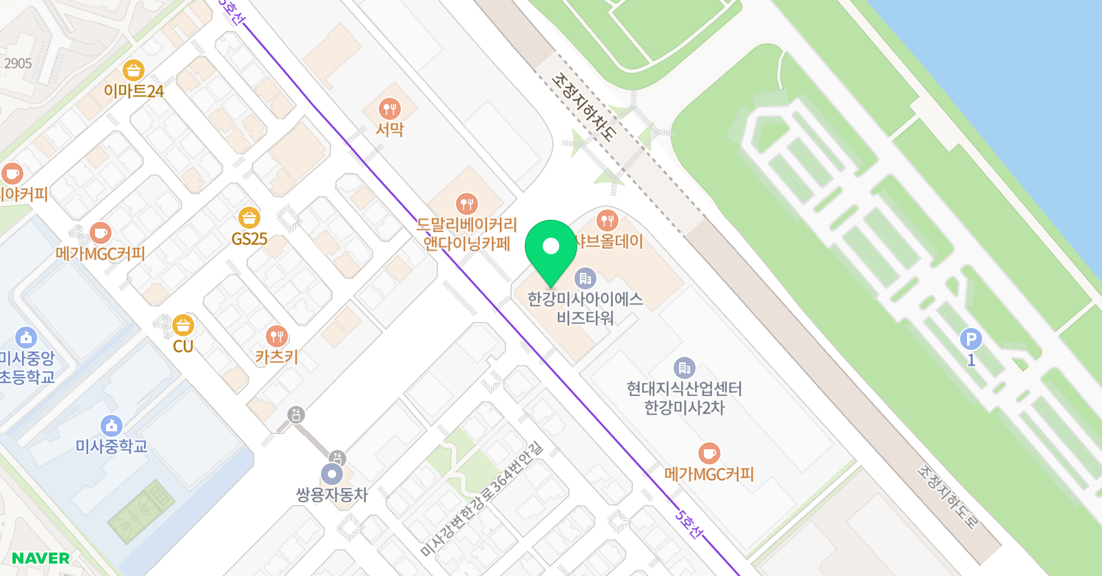 Y잉글리쉬 원어민영어회화 대면비대면 위치