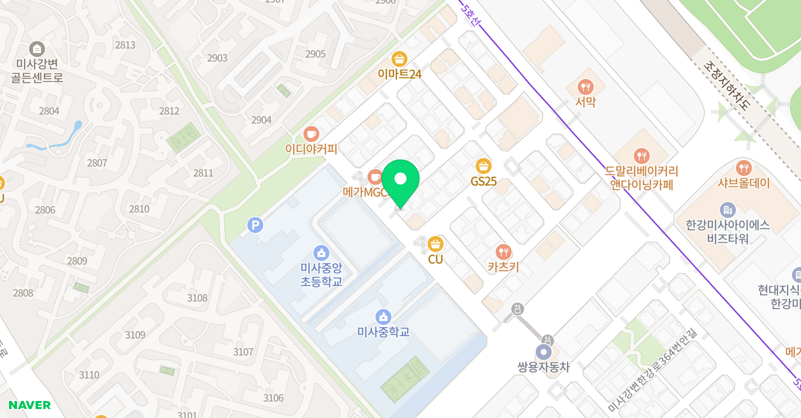 리드인 독서논술 하남미사중앙초점 위치
