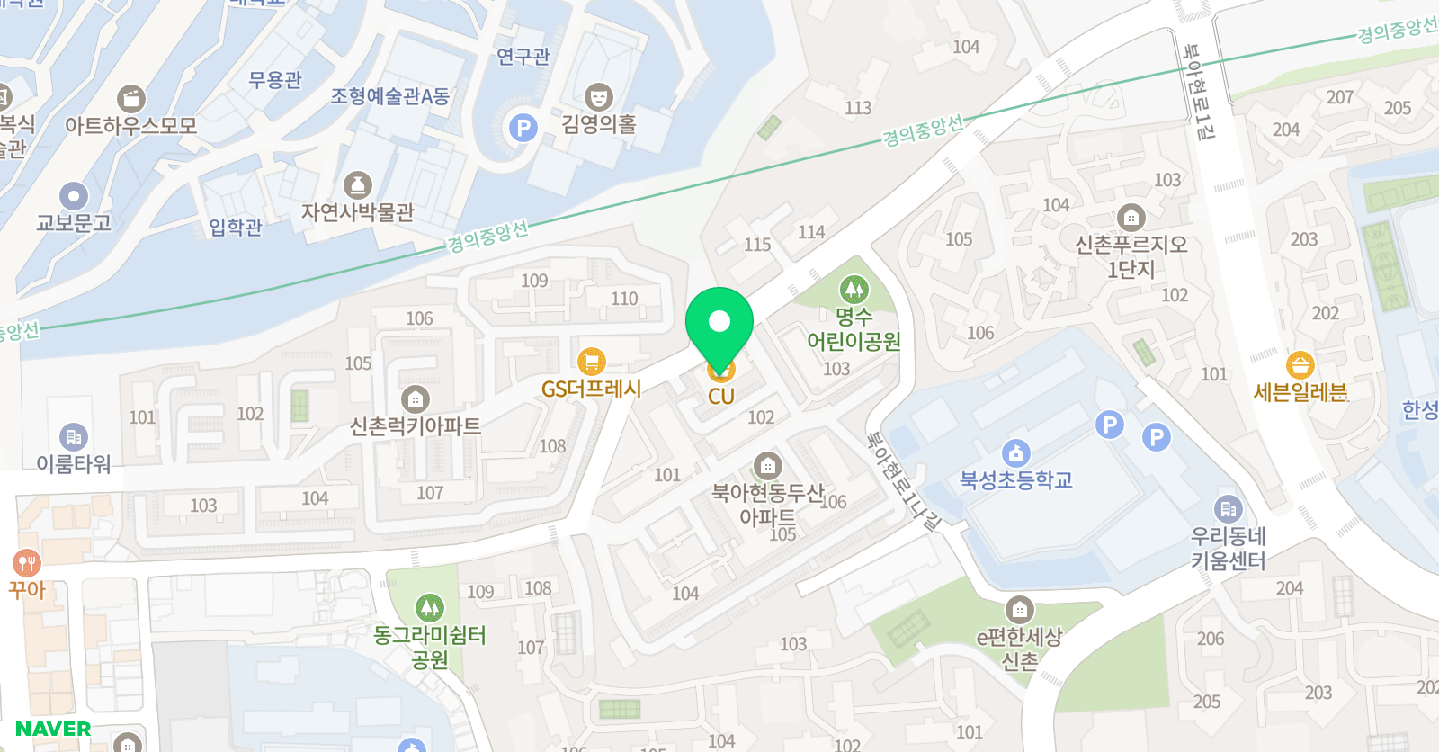 이영 학원 위치