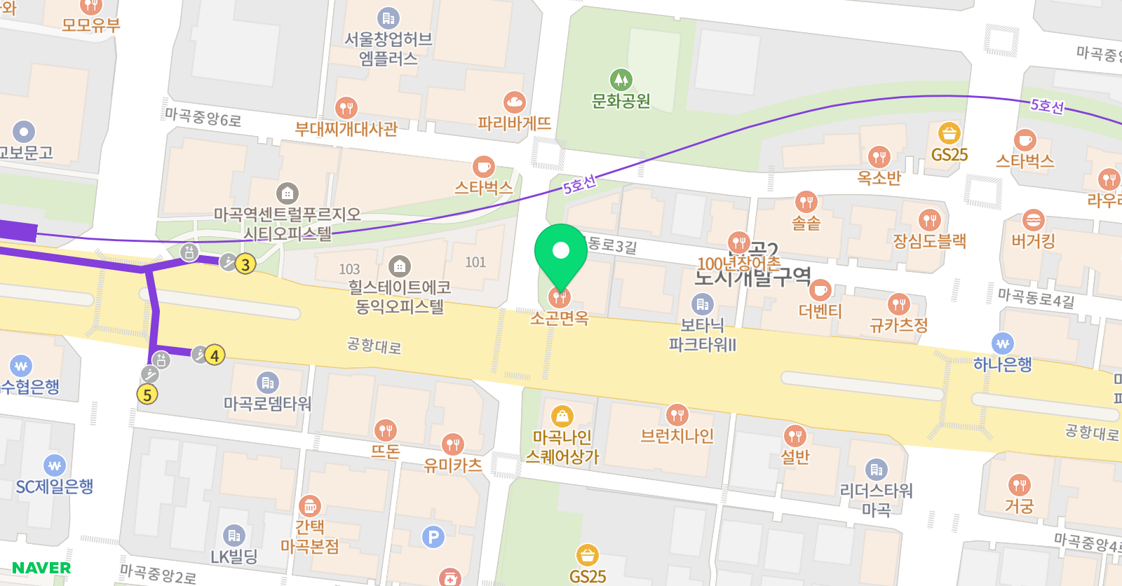비에이 발레학원 위치