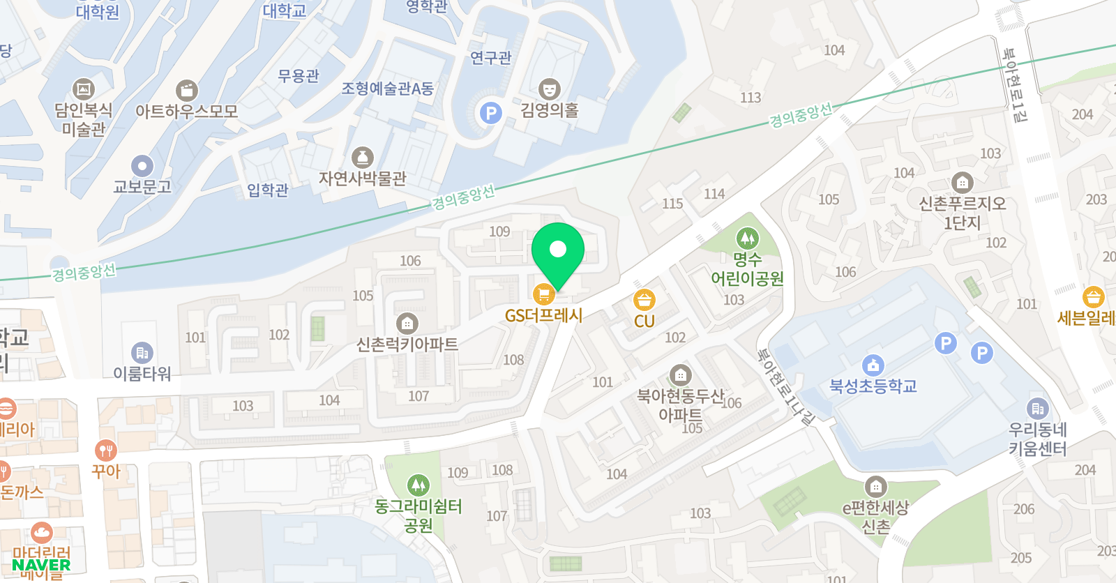 타이거즈 태권도 위치