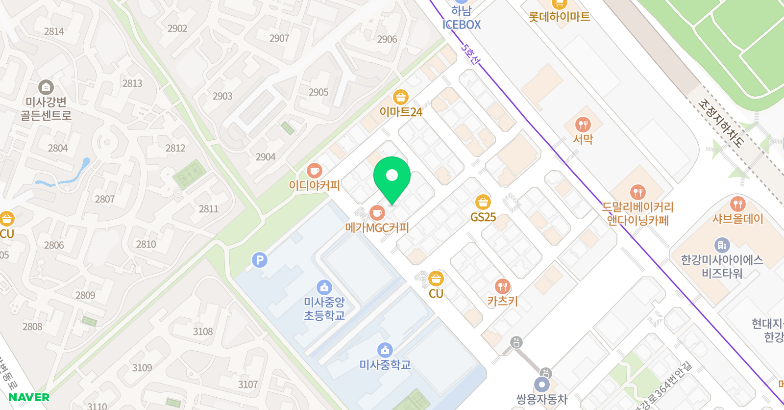열매 수학 위치
