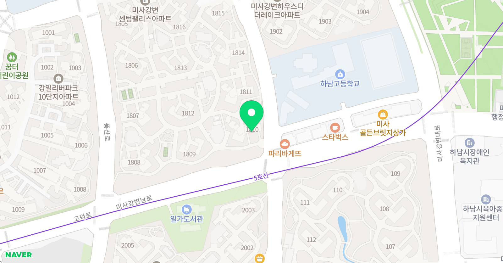 링키영어 미사센텀팰리스점 위치