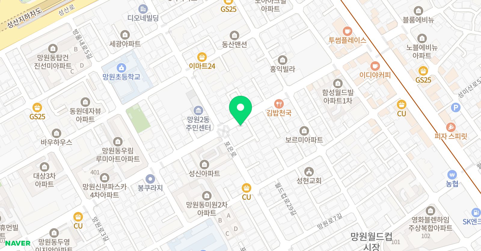 현무 태권도 위치