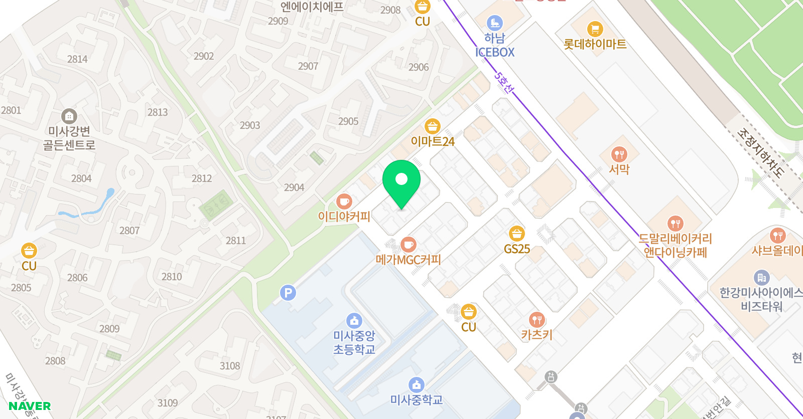 비욘드잉글리쉬 영어 미사한강캠퍼스 위치