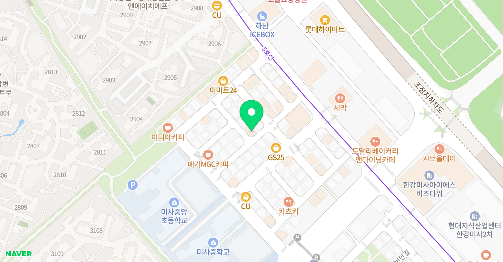 플라톤독서토론논술 미사중앙논술교습소 위치