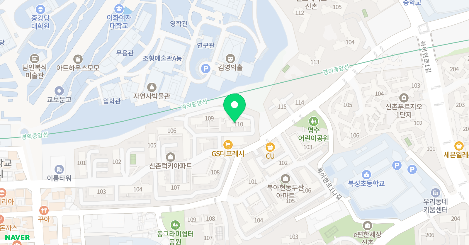 영재들의미술상자 서울이대럭키교육원 위치