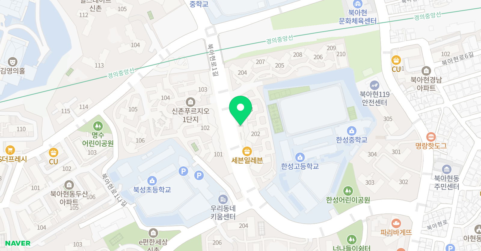 아워클래식스트링스튜디오 위치