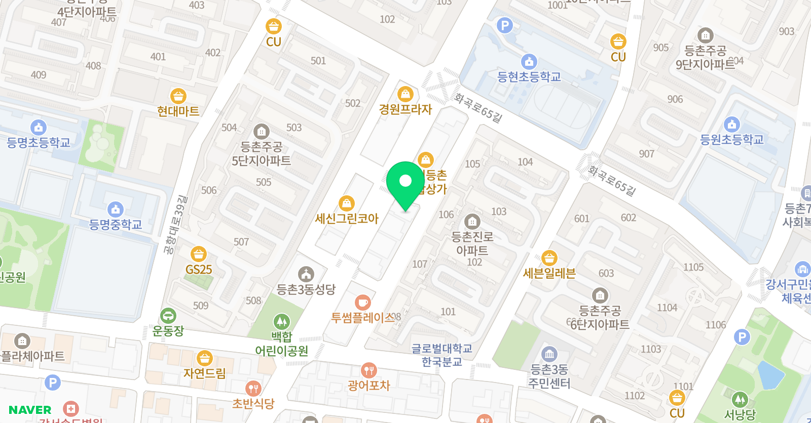 괜찮은수학학원 위치