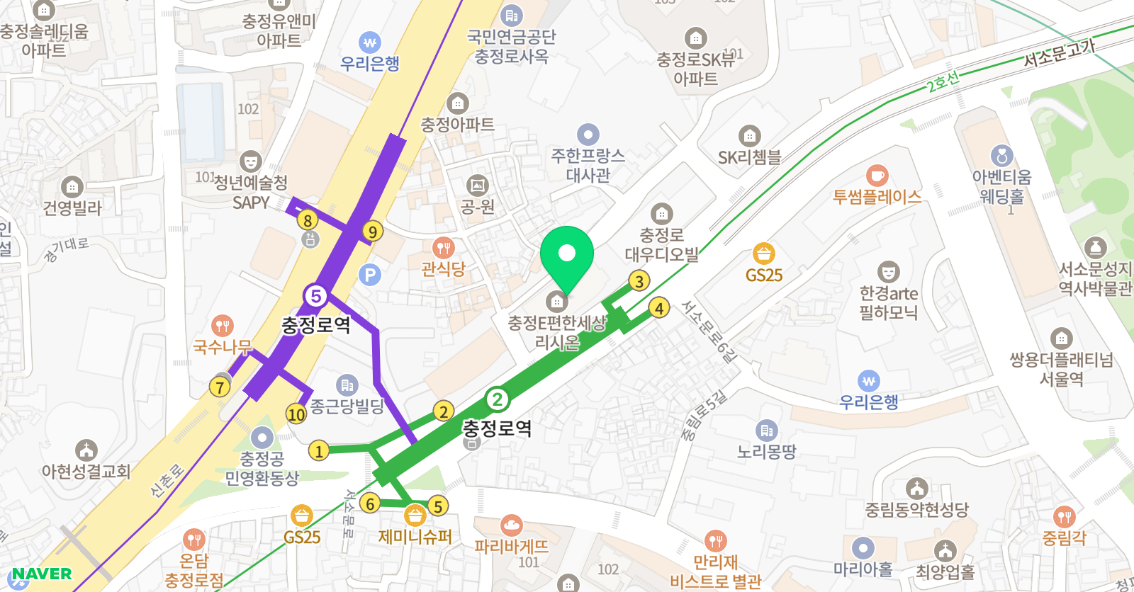 에이블 영어 위치