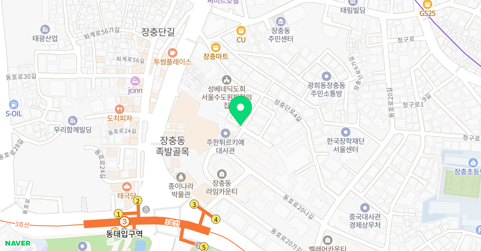 책으로 자라는 공부방 위치