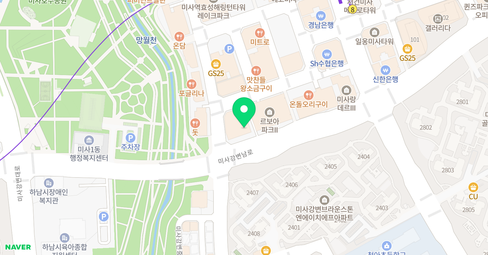 위드 학원 위치