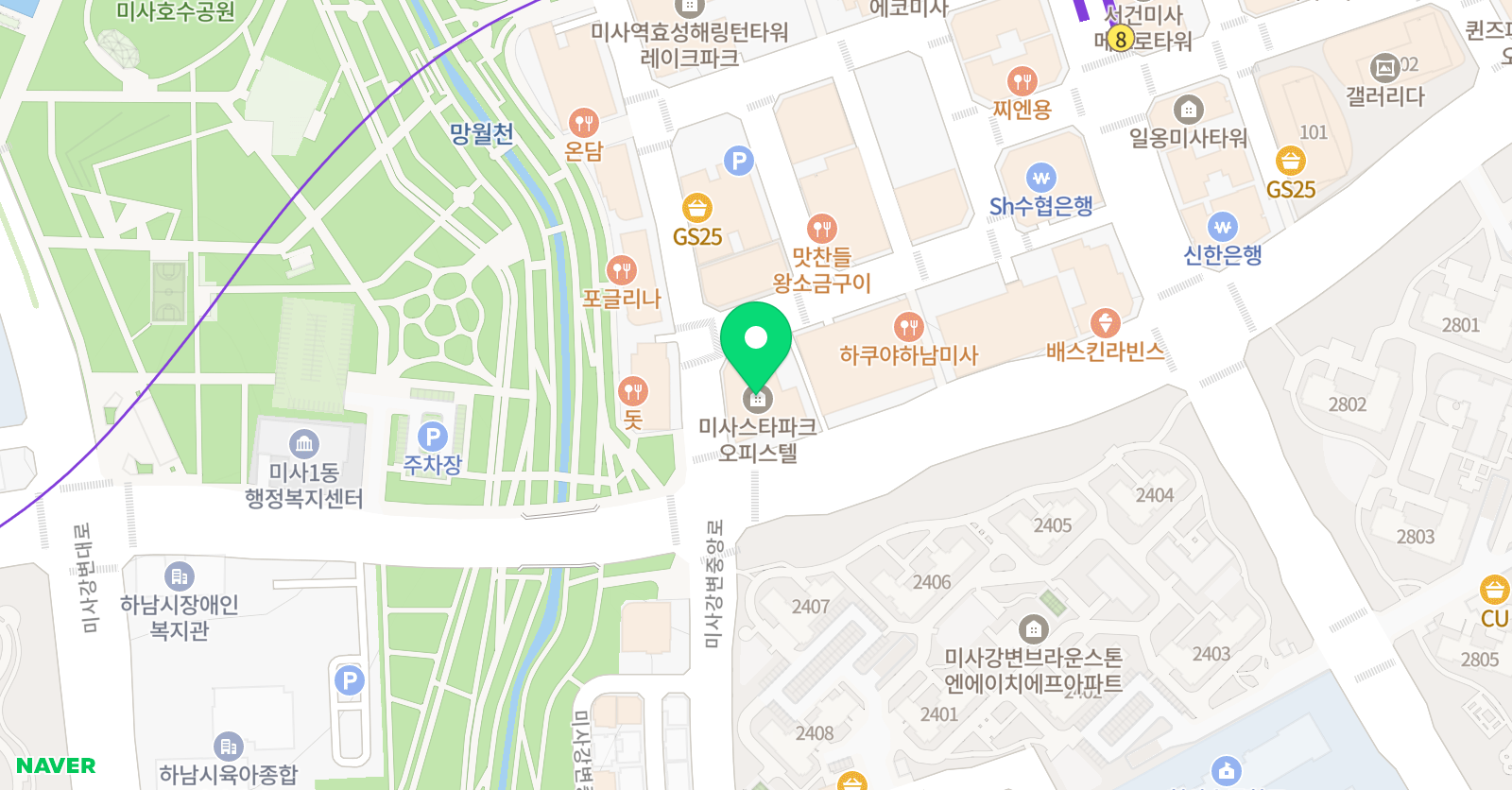 이음영어 위치