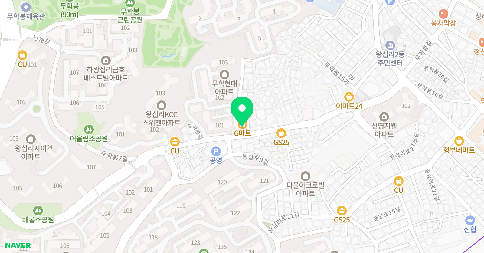 끌레르 음악학원 위치