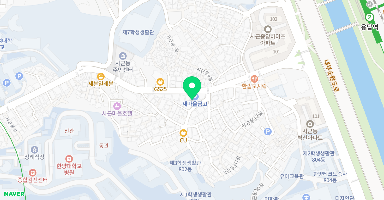 Sd 나라찬 태권도 위치