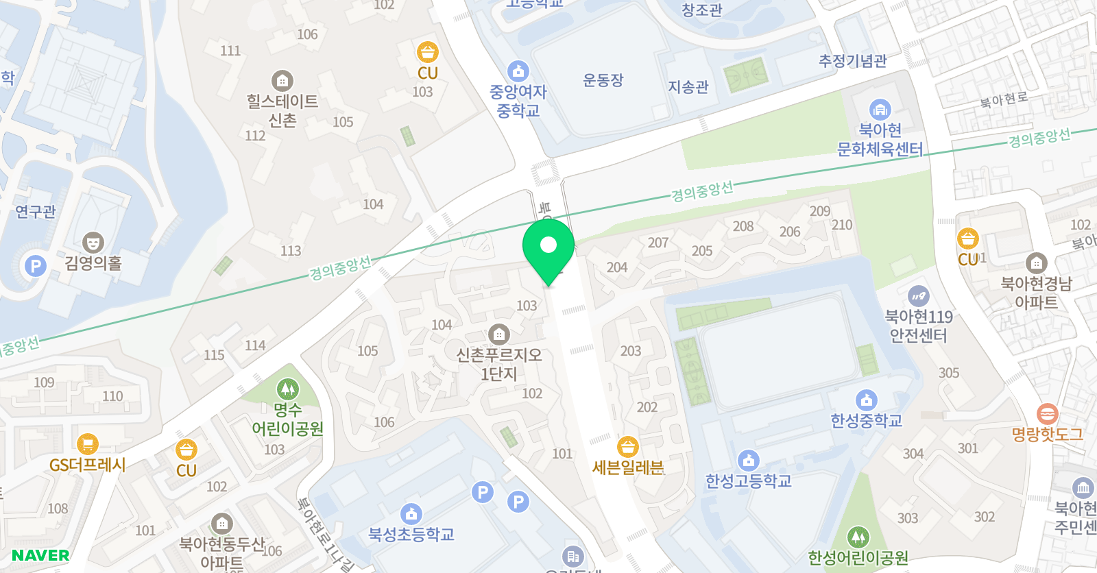 하연 과학 북아현교습소 위치