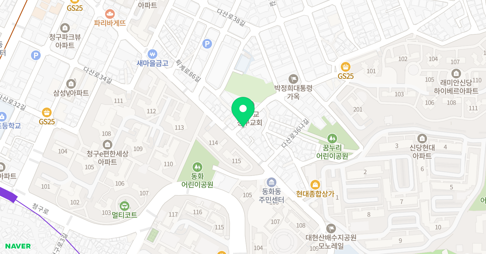 한우리 독서토론논술 위치