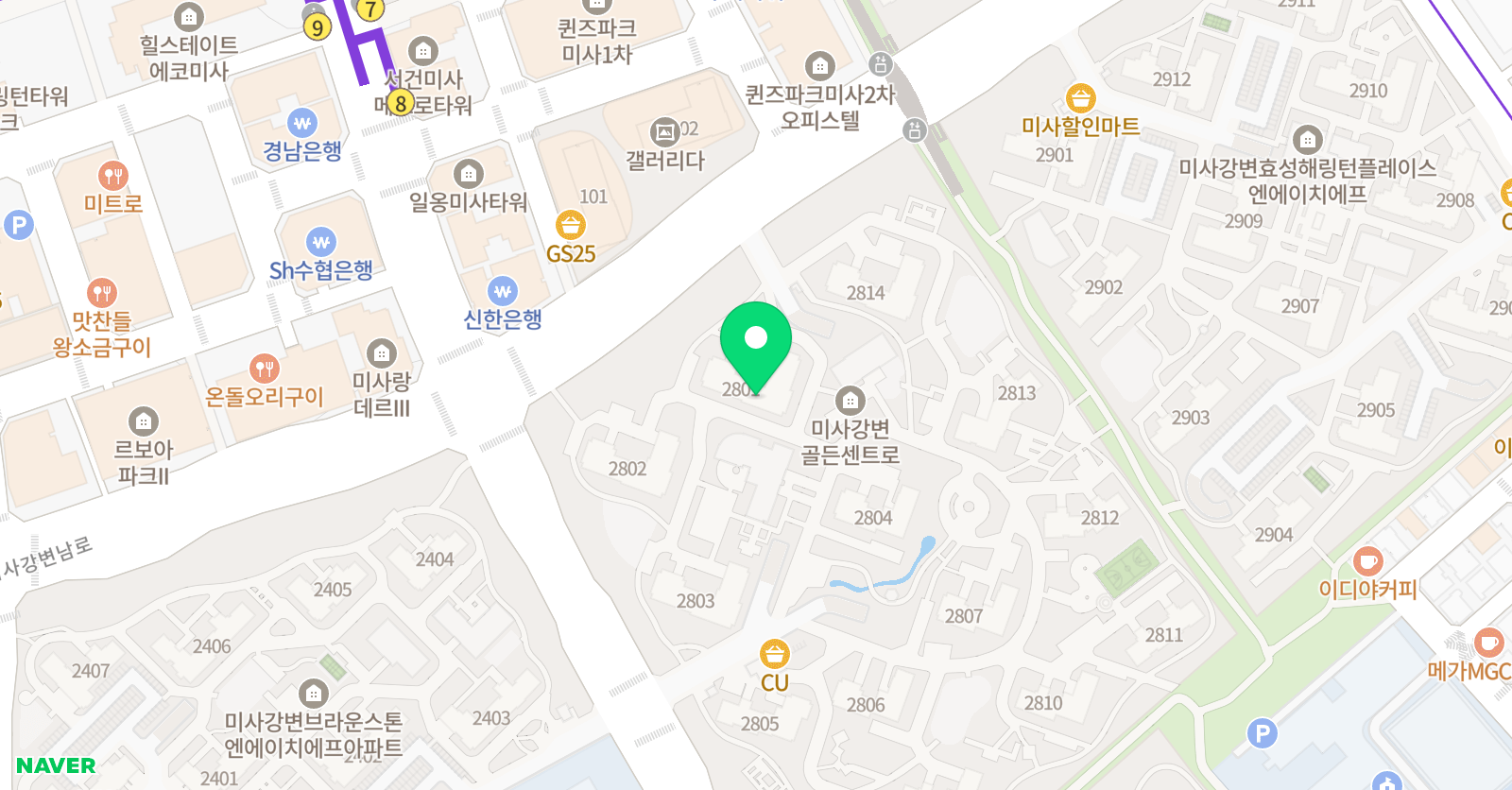 은쌤 중국어 위치