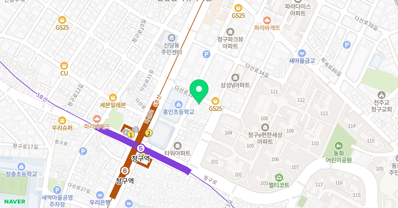 SSP 영재스쿨 위치