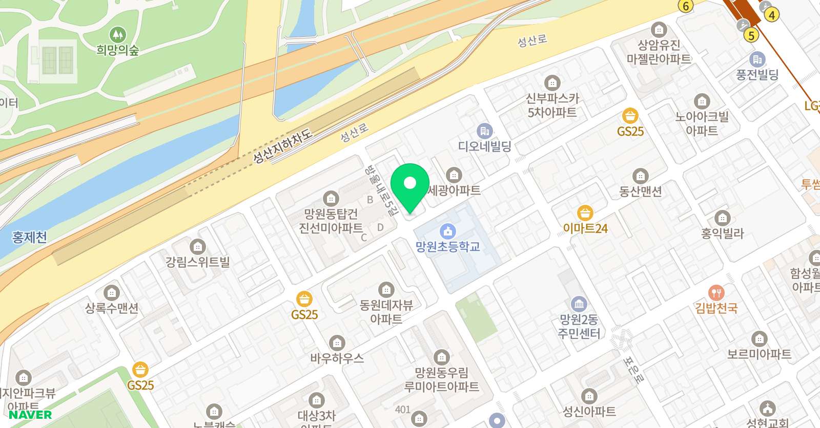 에프엠 수학전문교습소 위치