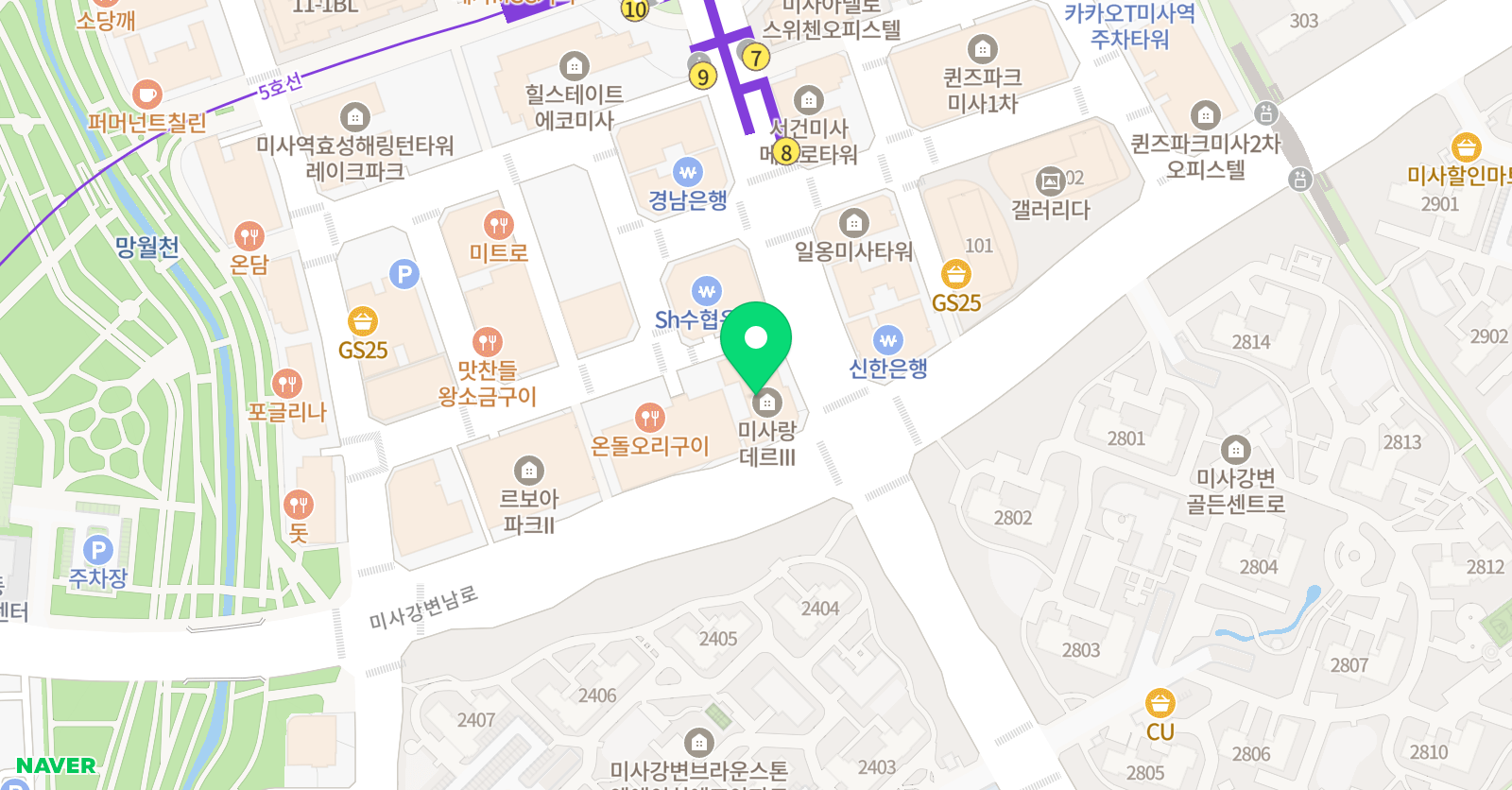 아이아르떼 미술학원 위치
