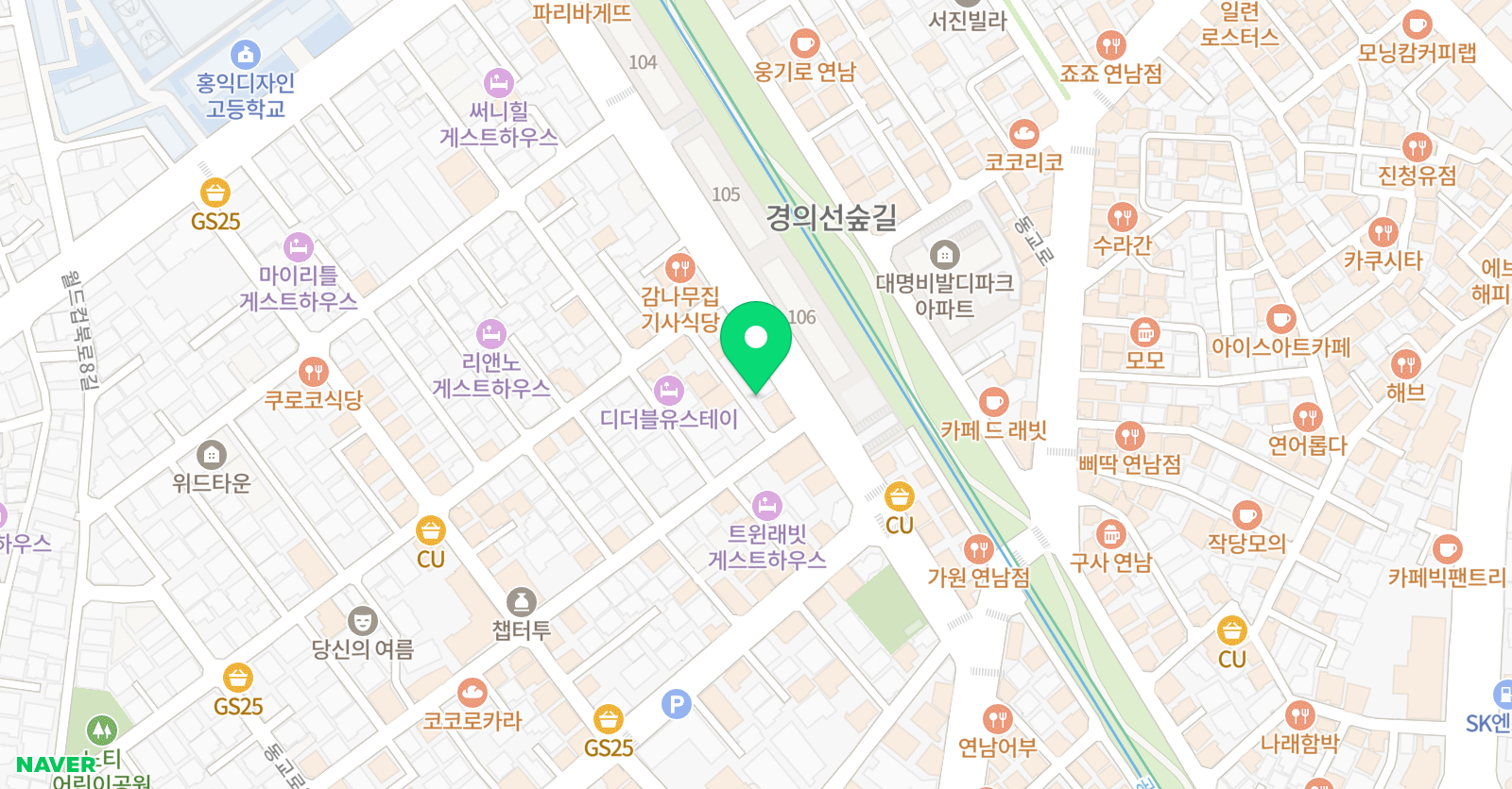 무궁화 태권도체육관 위치