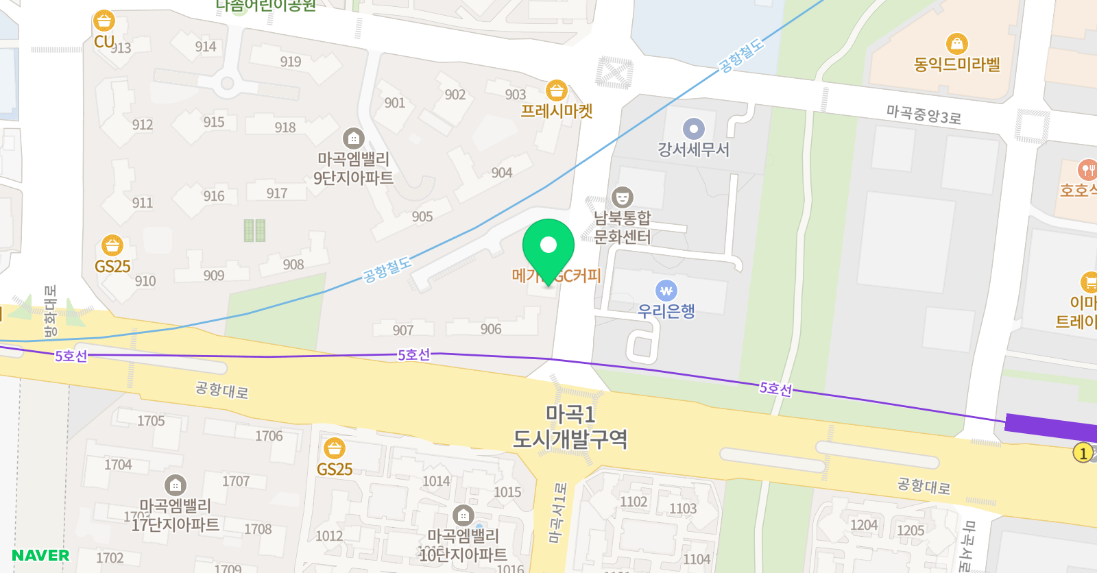 경희대효태권도&점핑줄넘기 위치