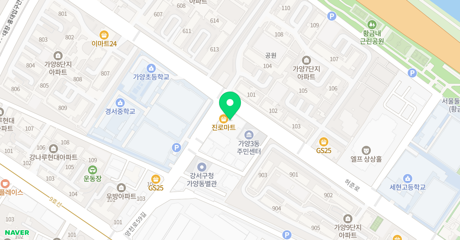 아이들꿈 음악학원 위치