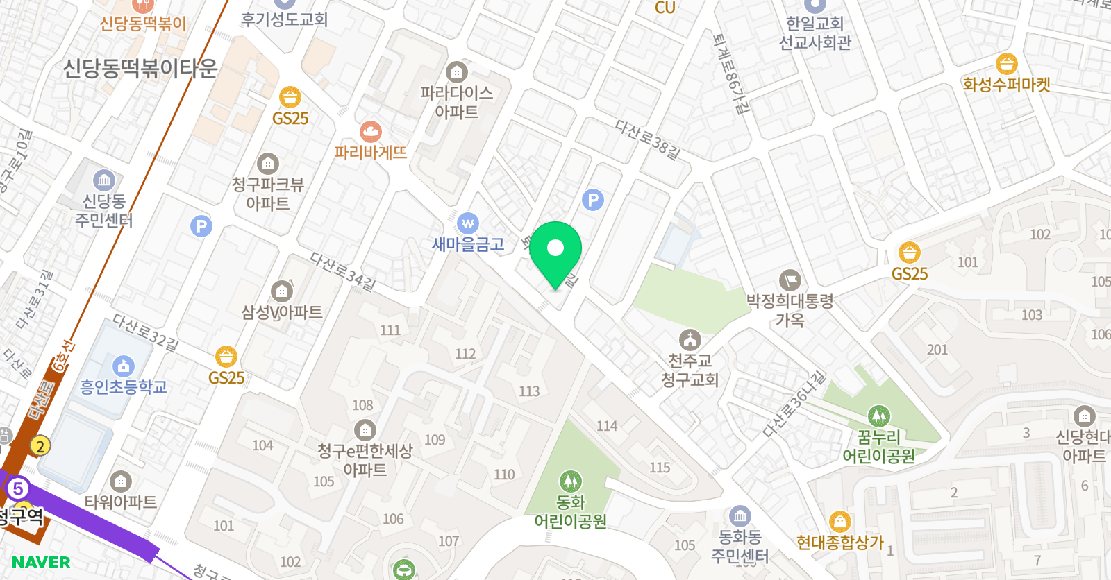 와이엠 수학교습소 위치