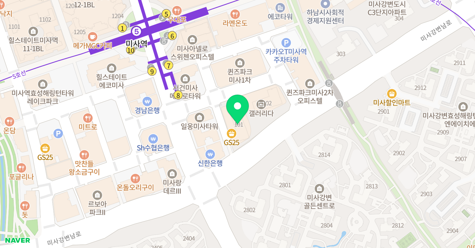 미사우드윈드 목관악기 음악교습소 위치
