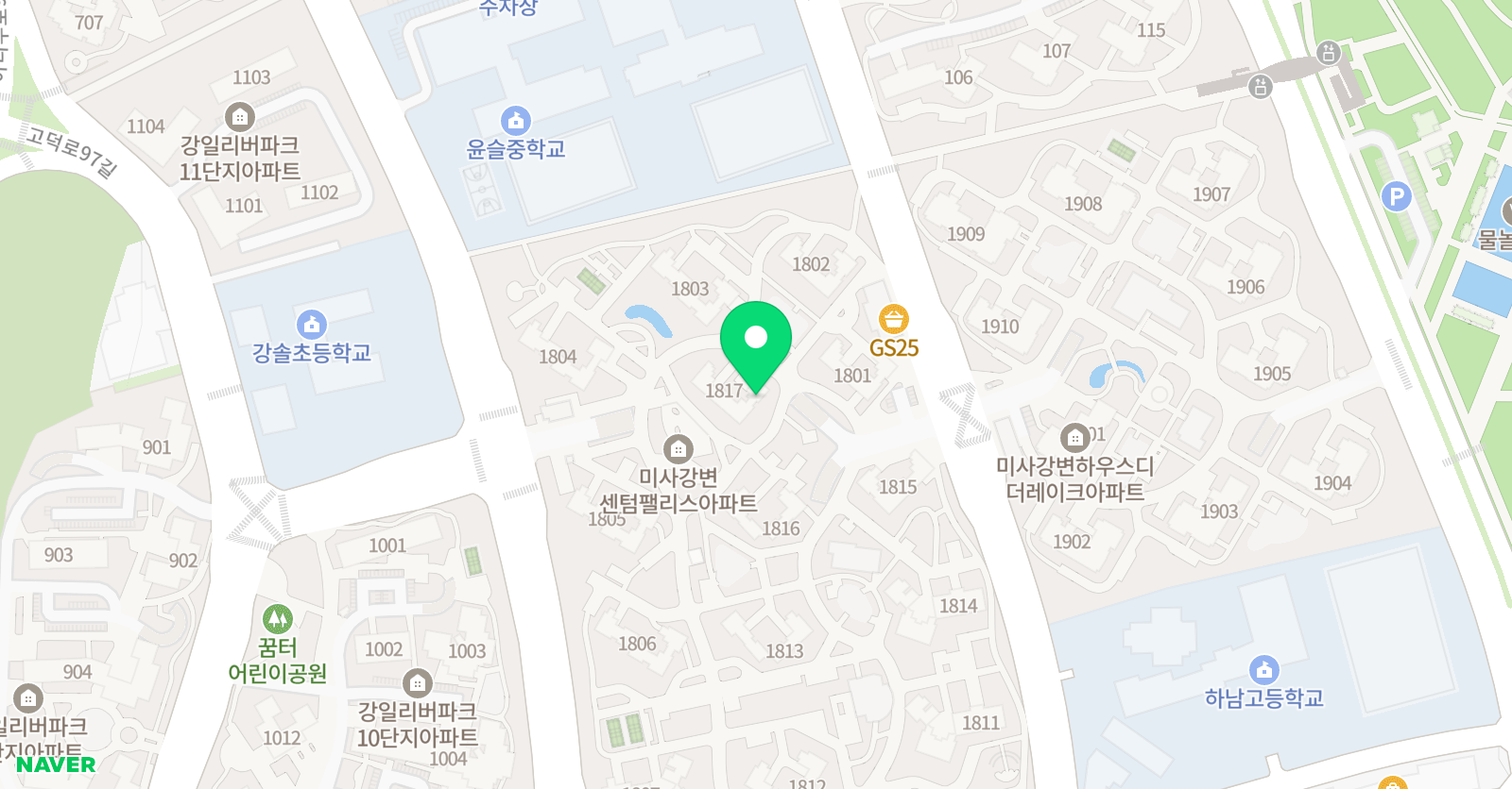 플레이팩토 미사센텀팰리스 교육원 위치
